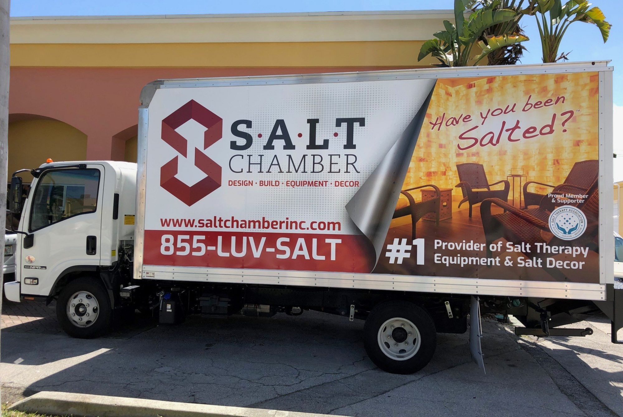 SALT Chamber Truck - side view