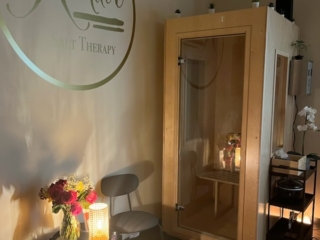 Salt Therapy In 10 Minutes With The Salt Booth Flex At Annair Salt Therapy In Woodbridge, New Jersey