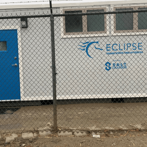 Exterior Image Of A Portable Equine Halotherapy Room