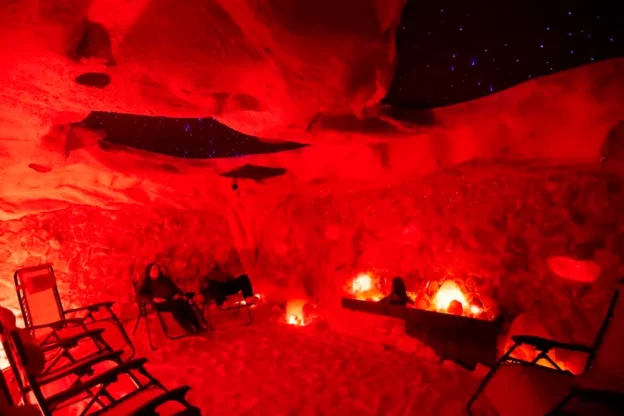 A Salt Cave At Luna Float Spa In Colorado Spring By Salt Chamber