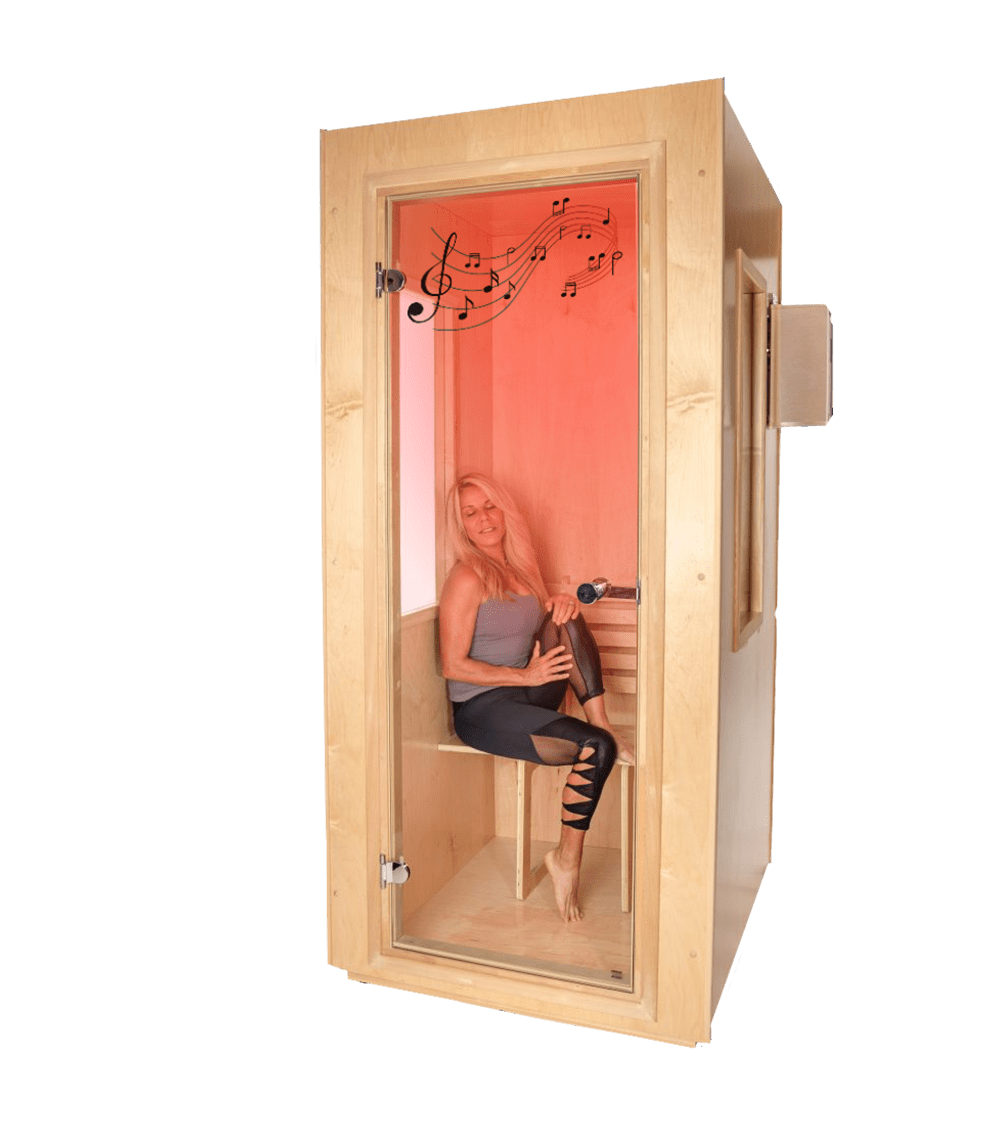 Salt Booth Pro - Dry Salt Therapy With Color And Sound Therapy